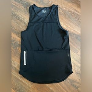 Men’s Large ASRV black sports tank. Great condition.